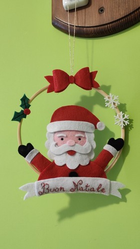 Decorazione natalizia babbo - decorazione,