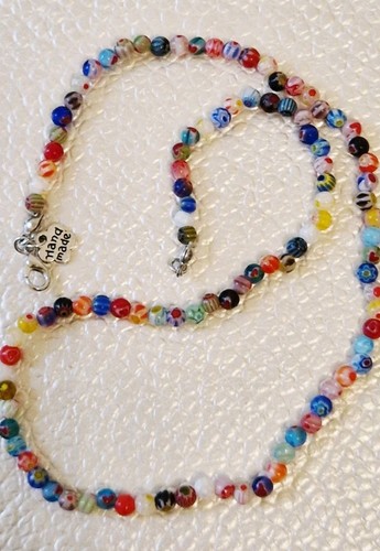 Collana girocollo multicolor