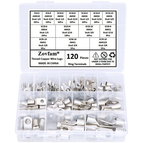 120 pezzi assortiti resistenti