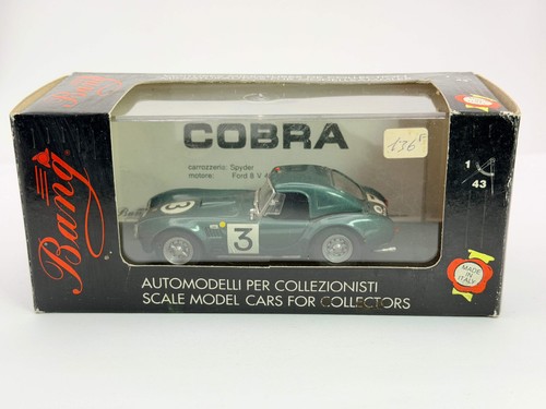 Cobra bang verde 1963 - cobra, 1/43