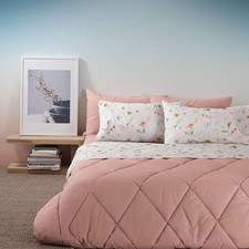 Lenzuola in cotone completo matrimoniale Bassetti PORTULACA R1