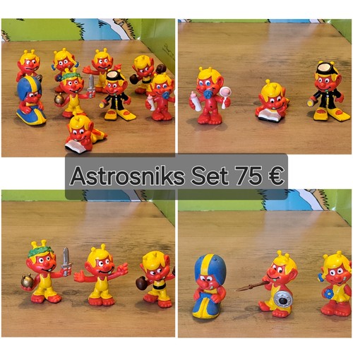 Puffo astro snicks set raro - puffo,