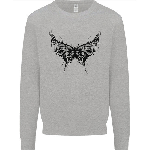 Maglione felpa uomo farfalla