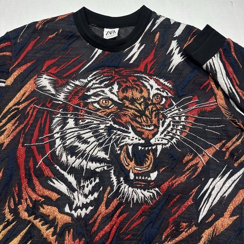 Maglione maglia grafica zara - maglione,