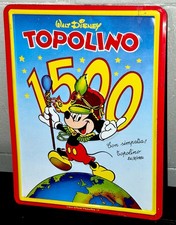 TOPOLINO 1500 GADGET TARGA IN