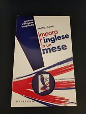 LIBRO IMPARA L'INGLESE IN UN MESE MATTEO SALVO GRIBAUDO