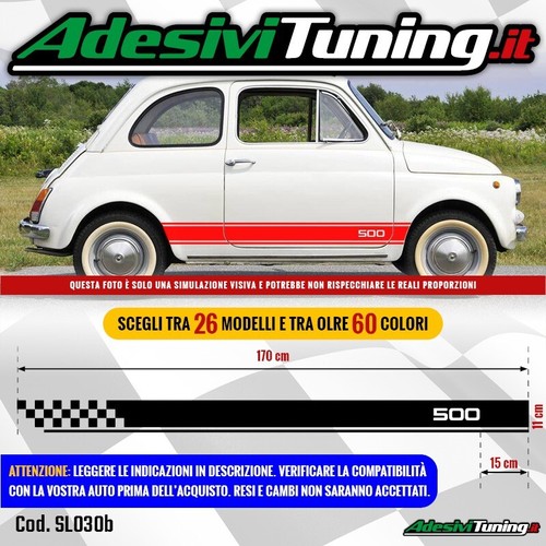 Kit adesivi strisce laterali - kit, 2