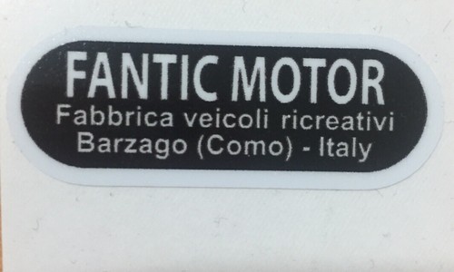 Fantic motor adesivo stickers - fantic,