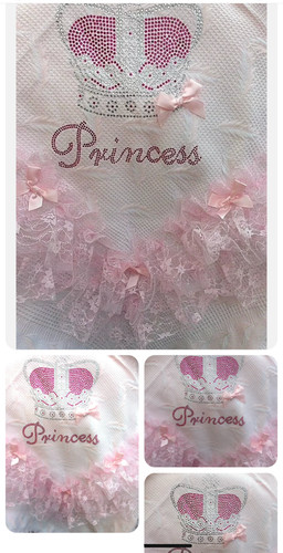 Scialle rosa bambino romano - rosa,