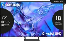 Smart TV Samsung 75 Pollici 4K Ultra HD Crystal Tizen Netflix/Disney+ UE75DU8570