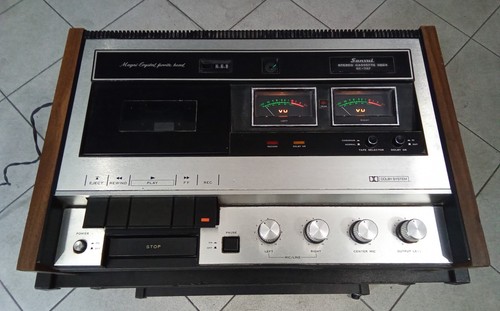 Piastra cassette sansui - a,
