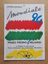 Locandina lotteria Mondiale -