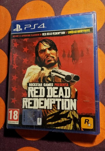 Red dead redemption sony - red,