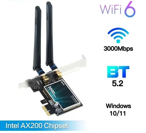 Wifi ax200 pcie adattatore - ax200,