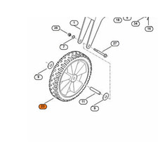STIHL RUOTA TRASFERIMENTO PER