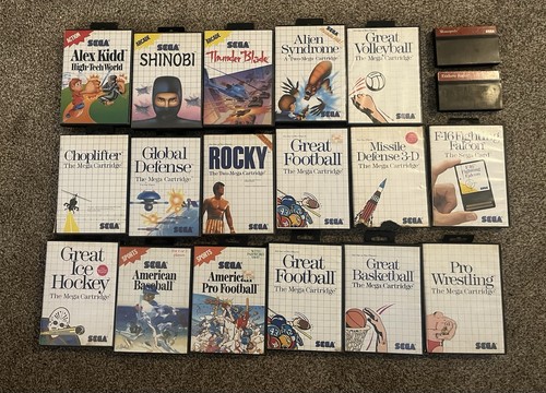 Sega master system game - system,