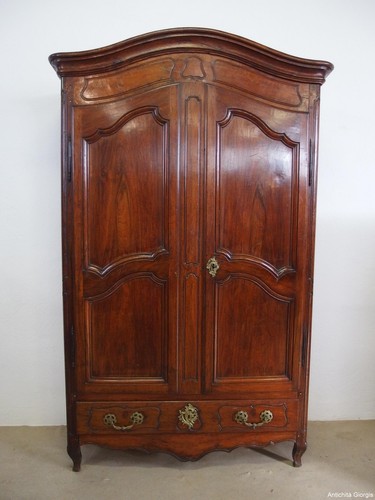 Armadio noce due porte - due,