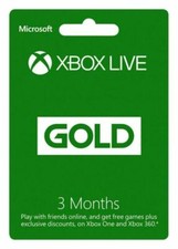 3 MESI ABBONAMENTO XBOX LIVE GOLD (GAME PASS CORE) - XB Series X|S Region Free