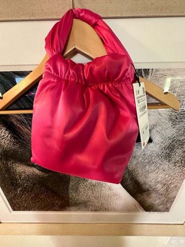 Zara small satin bag - , with