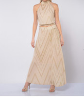 Top chevron con fiocco LIU JO
