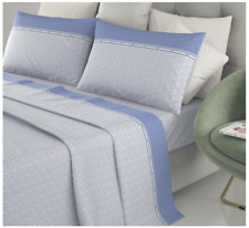 Lenzuola Set Completo Letto Cotone 1 Piazza e Mezzo Sotto Sopra e Federa fantasi