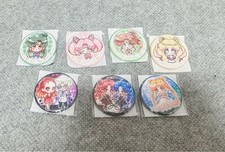 Distintivo lattina Sailor Moon set 7 pezzi Plutone Giove Chibi Moon Serenity usato