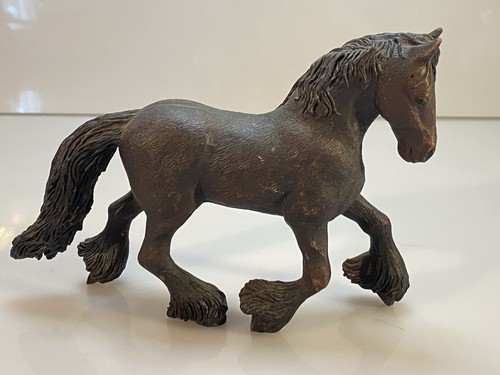 Modellino cavallo nero marrone