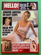 HELLO! mag 1-May-2001 JENNIFER ANISTON Mariah Carey Ben Freeman Victoria Smurfit