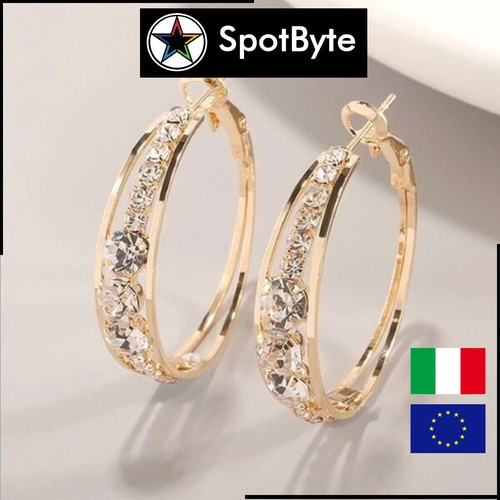 Coppia orecchini donna dorati - donna,