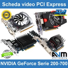 Scheda video PCI Express NVIDIA GeForce 210 GT220 630 710 HDMI ASUS GT320 GT730