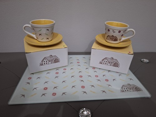 Coppia tazzine caffè con - tazzine,