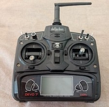 Devention Devo 7 radiocomando controller trasmettitore 7 canali 2.4 GHz