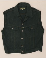 REPLAY Gilet Uomo Denim UK 40