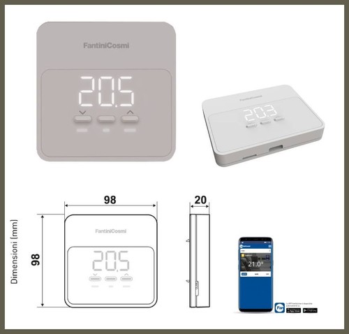 Cronotermostato wifi batteria - cronotermostato,