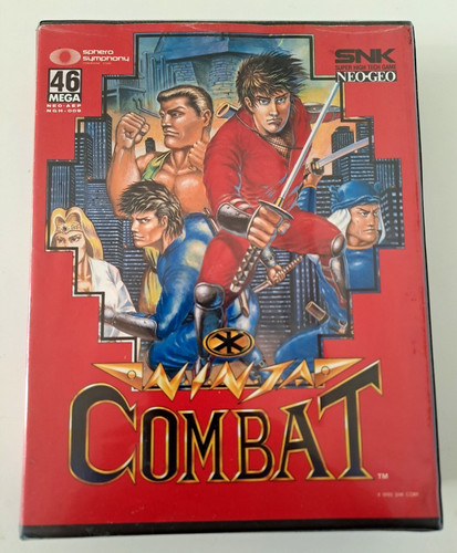Ninja combat snk neo geo - neo, aes