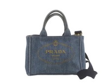Prada Canapa Denim 2-Way Light
