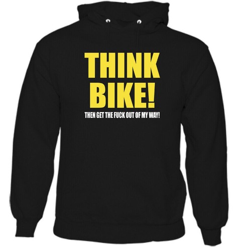 Think bike felpa - felpa, divertente