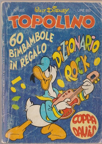 Fumetto topolino 1305 1980 - 1305,