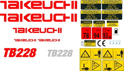 Takeuchi tb228 mini escavatore - takeuchi,