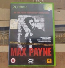 MAX PAYNE GIOCO XBOX CLASSIC VIDEOGIOCO ITALIANO COMPLETO ROCKSTAR GAMES