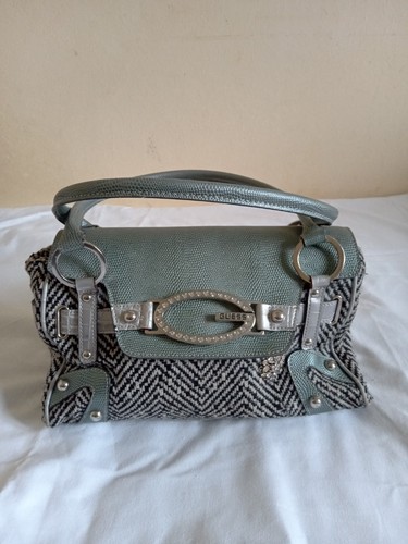 Guess tweed python borsa - guess,