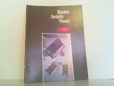 Klaviere Uprights Piano's