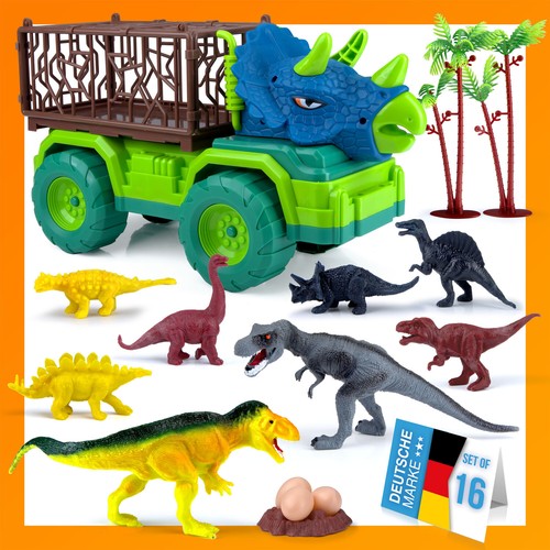 Dinosauro dino giocattolo - dinosauro, auto