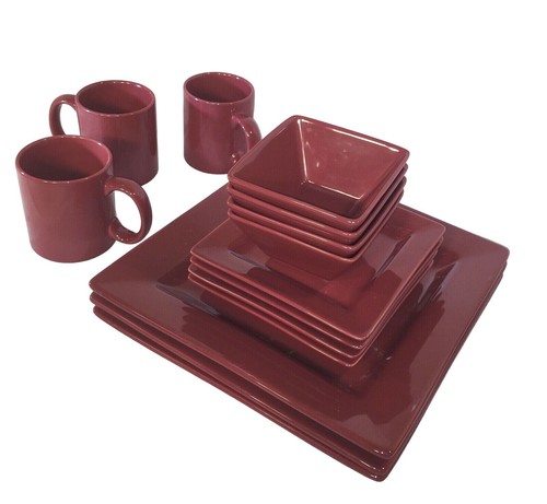 Set stoviglie pezzi piatti - set, 12