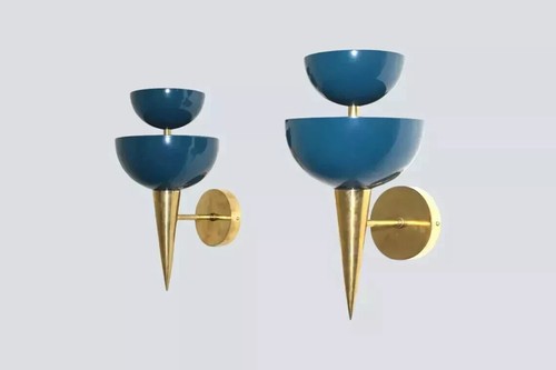 Lampada parete mid century - lampada,