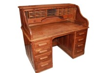 Scrivania a rullo americana in