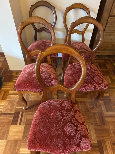 Set vecchie sedie - 3,
