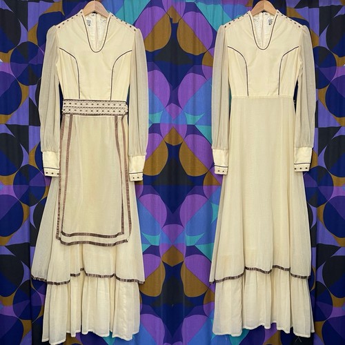 Maxi abito vintage - , anni