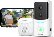 Videocitofono Senza Fili, 2K