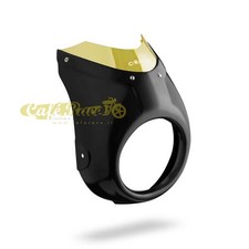 Cupolino Cafe Racer per YAMAHA XSR 700 con parabrezza giallo per YMAHA XSR700